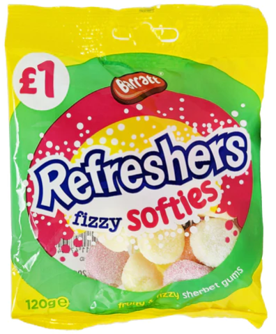 Candyland Barratt Refresher Fizzy Softies 12 x 120 PM